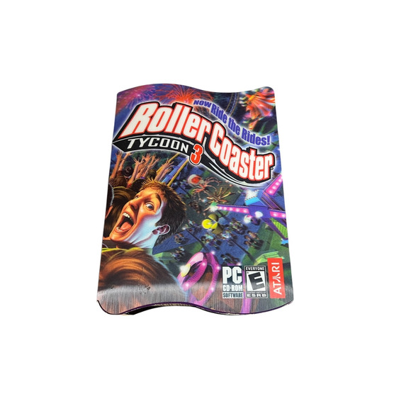 Roller Coaster Tycoon 3 | PC Game Disk 2004 Atari Amusement Park - Picture 1 of 5